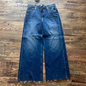 Paige Anessa wide leg jeans